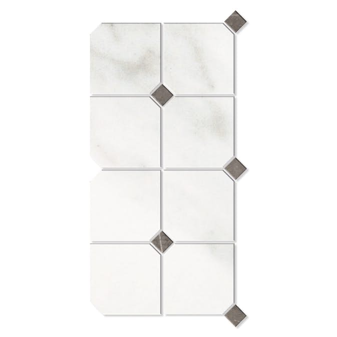 Klinker Hill Ceramic Baranello Vit Polerad 20x40 cm