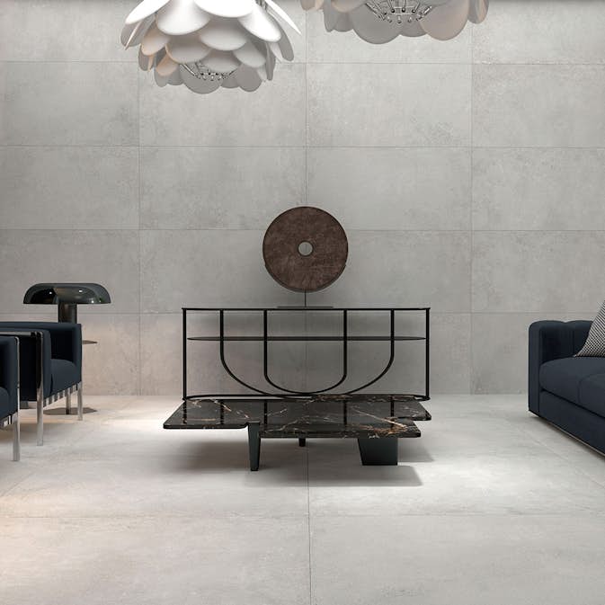 Klinker Hill Ceramic Integra Ljusgrå Matt 60x120 cm