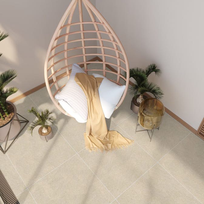 Klinker Hill Ceramic Techstone Beige R11 60x60 cm