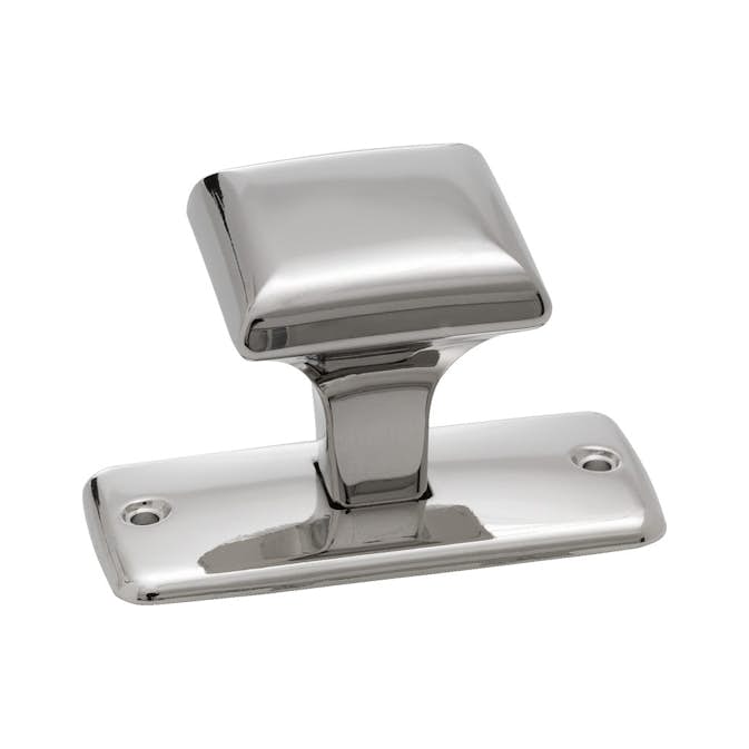 Knopp Beslag Design Platta 25568 Förnicklad