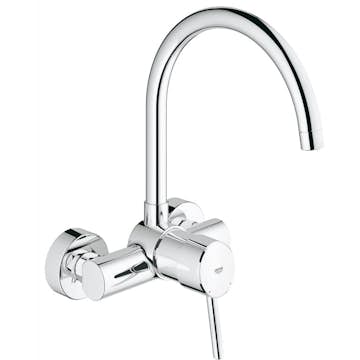 Köksblandare Grohe Concetto 32667001 Engreppsblandare med Svängbar Pip & SilkMove