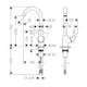 Köksblandare Hansgrohe Logis 260