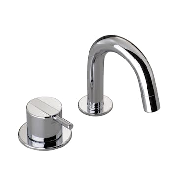 Köksblandare Vola 590A Engreppsblandare Krom Svängbar Pip