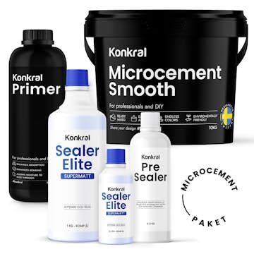 Microcement Konkral Komplett Paket
