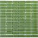 Kristallmosaik Arredo Blank 23x48x8 mm Moss Grön