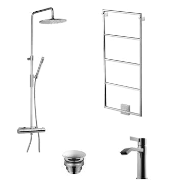 Badrumspaket Tapwell TVM7200-160, ARM071, TW800-400 och 74400