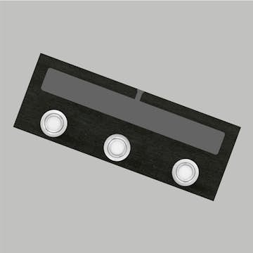 Ljusramp 4AQUA 3 Spottar