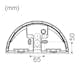 LED-Armatur Hide-a-lite Arc utan Uttag