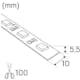 LED-Strip Hide-a-lite RX HD 24V 3000K 5 m
