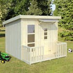 Lekstuga Palmako Harry 3,1 m² Trästuga med Altan