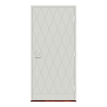 Ytterdörr Leksandsdörren Ljusbodarna Eco74 RC2