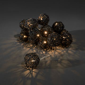 Ljusslinga Gnosjö Konstsmide Bollar 16