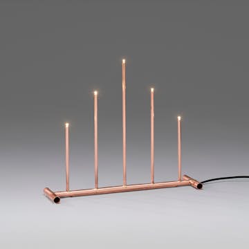 Adventsljusstake Gnosjö Konstsmide 5L Rör