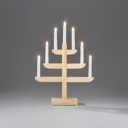 Adventsljusstake Gnosjö Konstsmide 7L på Fot H46