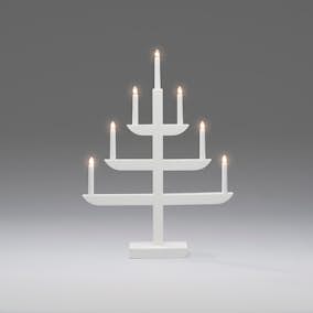 Adventsljusstake Gnosjö Konstsmide 7L på Fot H65