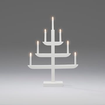 Adventsljusstake Gnosjö Konstsmide 7L på Fot H65