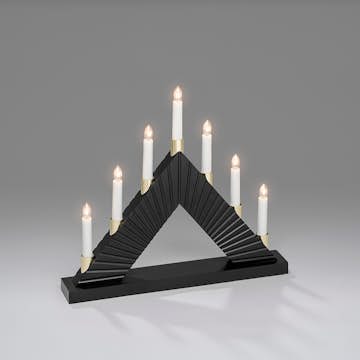 Adventsljusstake Gnosjö Konstsmide 7L Spår