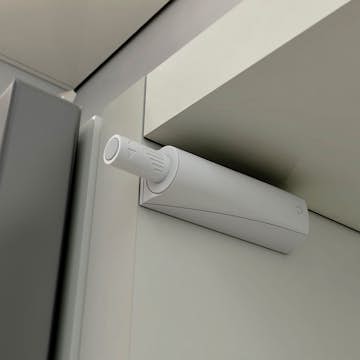 Luckdämpare Beslag Design K-push Komplett med Dämpare