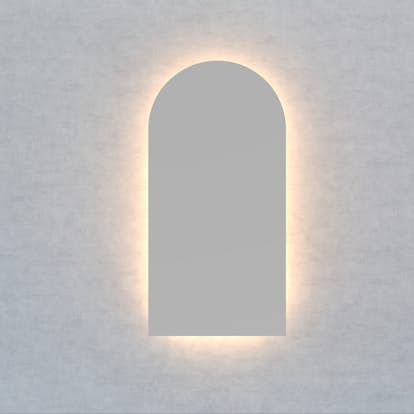Spegel Vidi Majken med LED-belysning