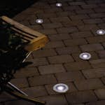 Markspot Gnosjö Konstsmide LED Solcellslampa Batteri 2xaa