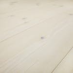 Massivt Trägolv Baseco Trend Vit Furu