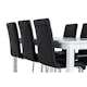 Matgrupp In Living Jasmin med 6 Cibus Stol In Livingar