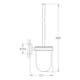 Toalettborste Grohe Essentials 40374