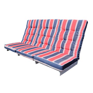 Hammockdynor Baltic Garden Excellent Dyna med Högrygg för Hammock, Röd/Blå