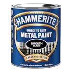 Rostskyddsfärg Hammerite Slätlack Svart 750ml