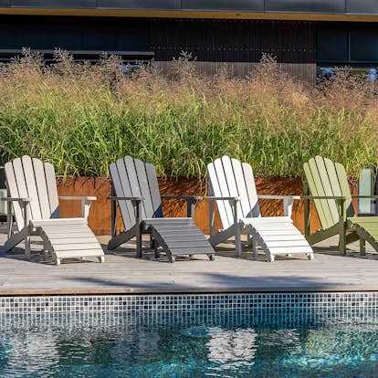 Däckstol Eden Wood Mölle Inkl Fotpall