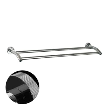 Handduksstång Miller Badrum Bond Groove Dubbel