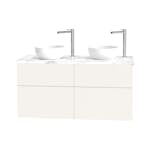 Tvättställsskåp Miller Badrum City 120 för fristående Tvättställ