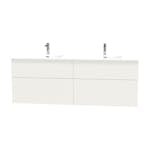 Tvättställsskåp Miller Badrum City 120 för Heltäckande Tvättställ