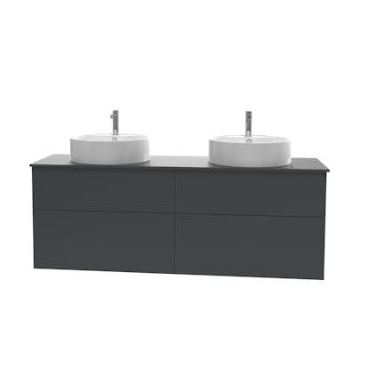 Tvättställsskåp Miller Badrum City 160 för Bänkskiva