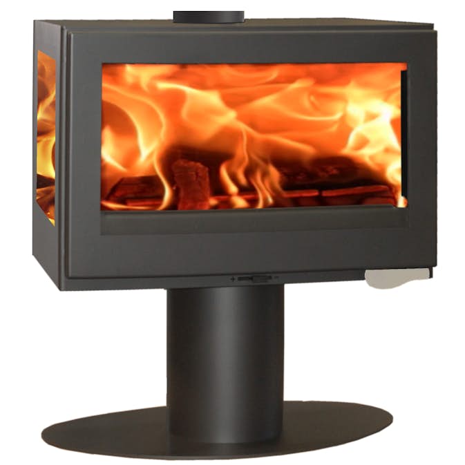 Braskamin Panadero Mistral 3V EcoDesign Fristående 7,2kW