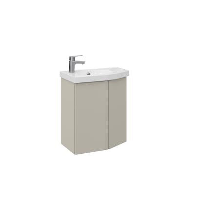 Tvättställsskåp Temal Mondo med Tvättställ och 2 Luckor