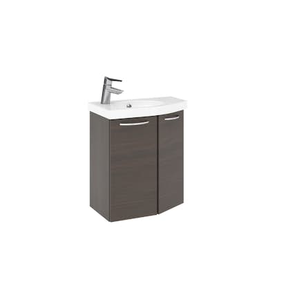 Tvättställsskåp Temal Mondo med Tvättställ och 2 Luckor