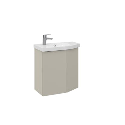 Tvättställsskåp Temal Mondo med Tvättställ och 2 Luckor