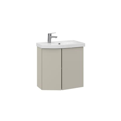 Tvättställsskåp Temal Mondo med Tvättställ och 2 Luckor