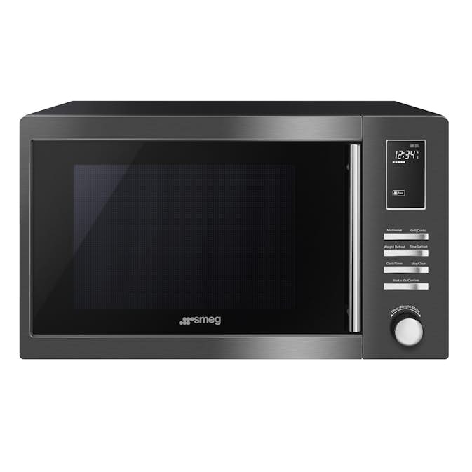 Mikrovågsugn Smeg MOE25B Fristående Micro med Grillfunktion