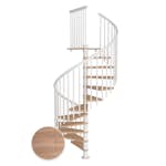 Spiraltrappa Dolle Montréal Ek Vit Oljad Classic 4