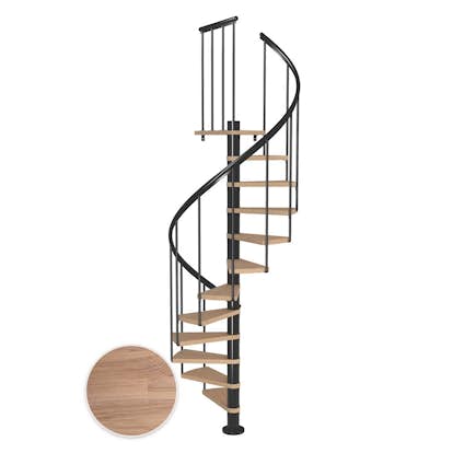 Spiraltrappa Dolle Montréal Ek Vit Oljad Classic 2