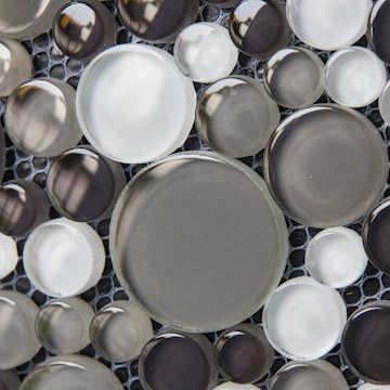 Mosaik Tenfors Splash Grey 30x30 cm