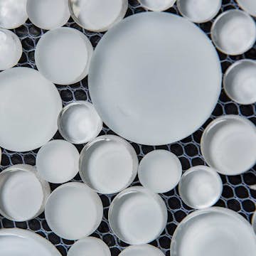 Mosaik Tenfors Splash White 30x30 cm