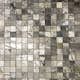 Mosaik Stencentralen Skiffer Argento Silver Shine 5x5 cm