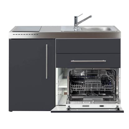 Minikök Intra Premiumline MPGS-120 Med Häll, Diskmaskin & Låda