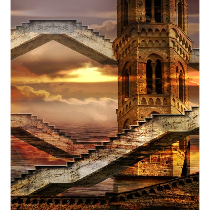 Tapet Dimex Ethereal Tower