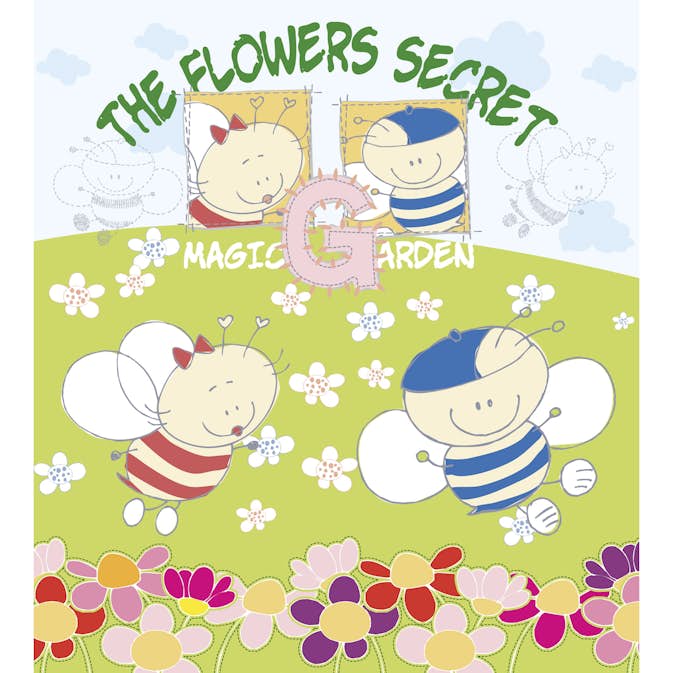 Tapet Dimex Baby Bees