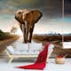Tapet Dimex Walking Elephant