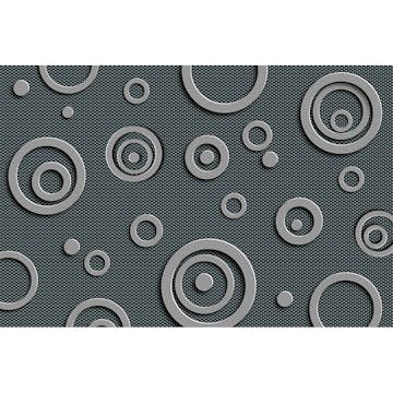 Tapet Dimex Metal Circles